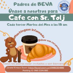 Foyeto de Cafe con el Director